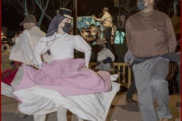 Cendro pone el broche final a San Gregorio 2021 con música y bailes populares/Ildefonso Rodríguez.